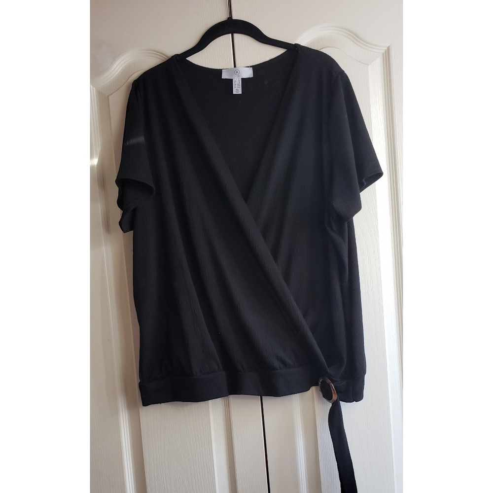 Faux Wrap Top